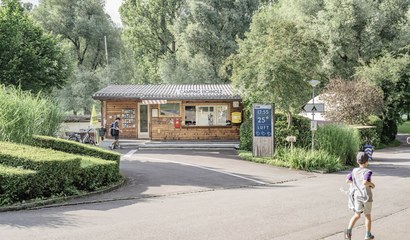 Reception des Campings Eichholz.